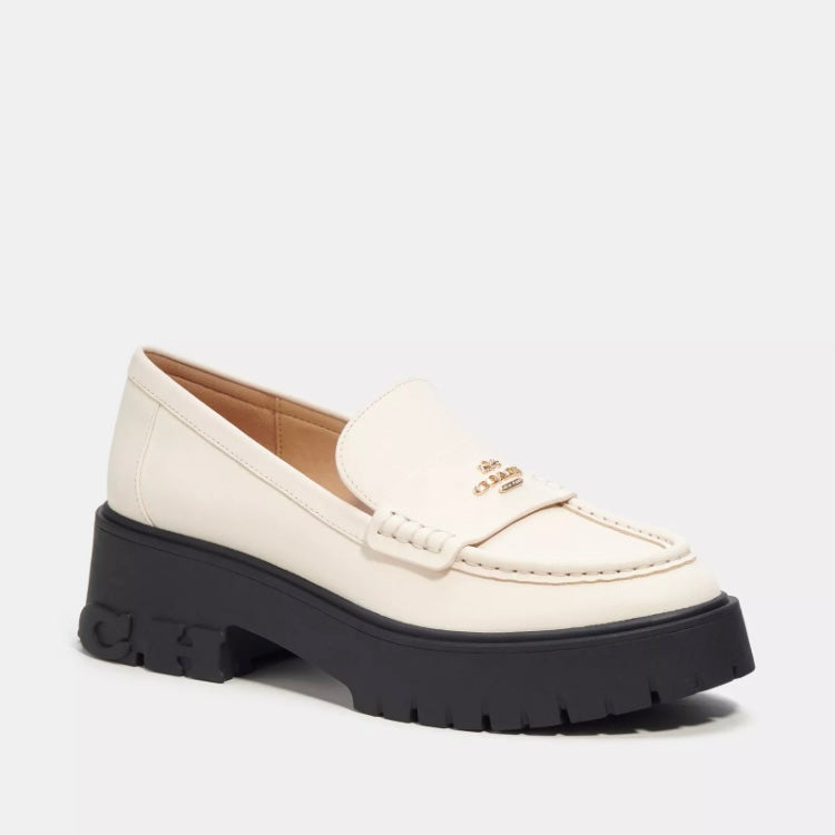 Coach Zapatos Ruthie Loafer Blanco *bajo pedido*