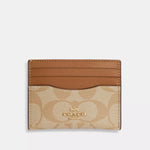 Coach Cartera Slim Id Card Case en Signature Canvas *bajo pedido*