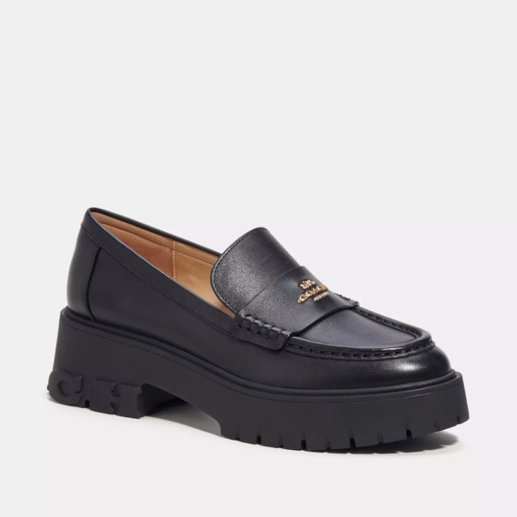 Coach Zapatos Ruthie Loafer Negro *bajo pedido*