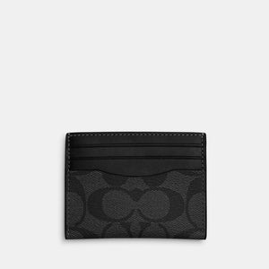 Coach Cartera Slim Id Card Case en Signature Canvas *bajo pedido*