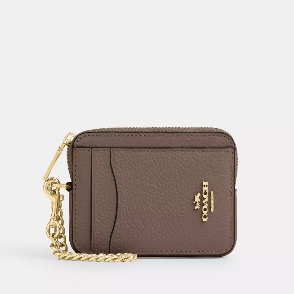 Coach Cartera Zip Card Case *bajo pedido*