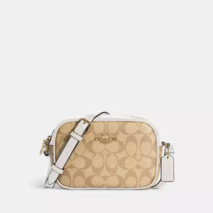 Coach Bolsa Mini Jamie en Signature  Canvas*bajo pedido*