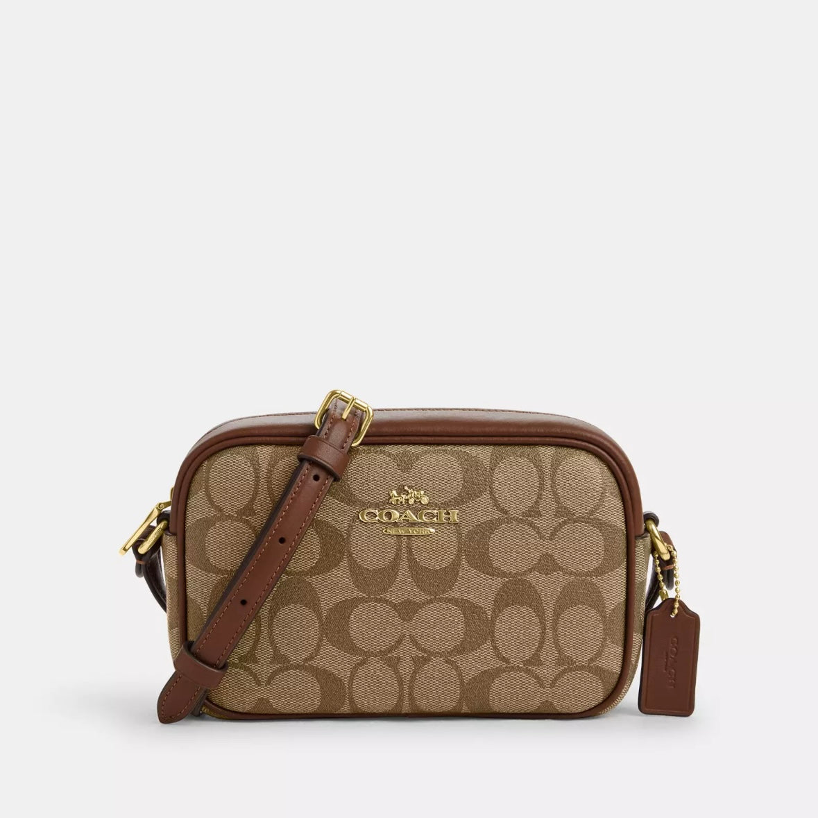 Coach Bolsa Mini Jamie en Signature  Canvas*bajo pedido*