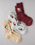 AE Peanuts Socks 3 Pack *bajo pedido*