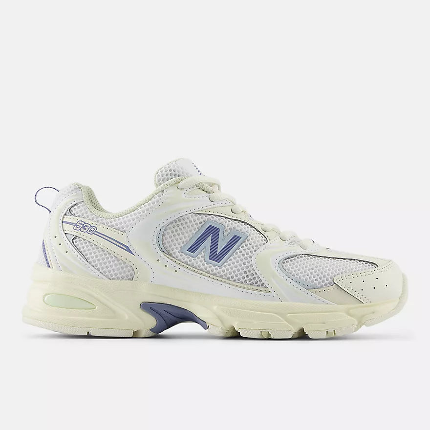 New Balance 530 color angora with dusk shower and ice blue   *bajo pedido*
