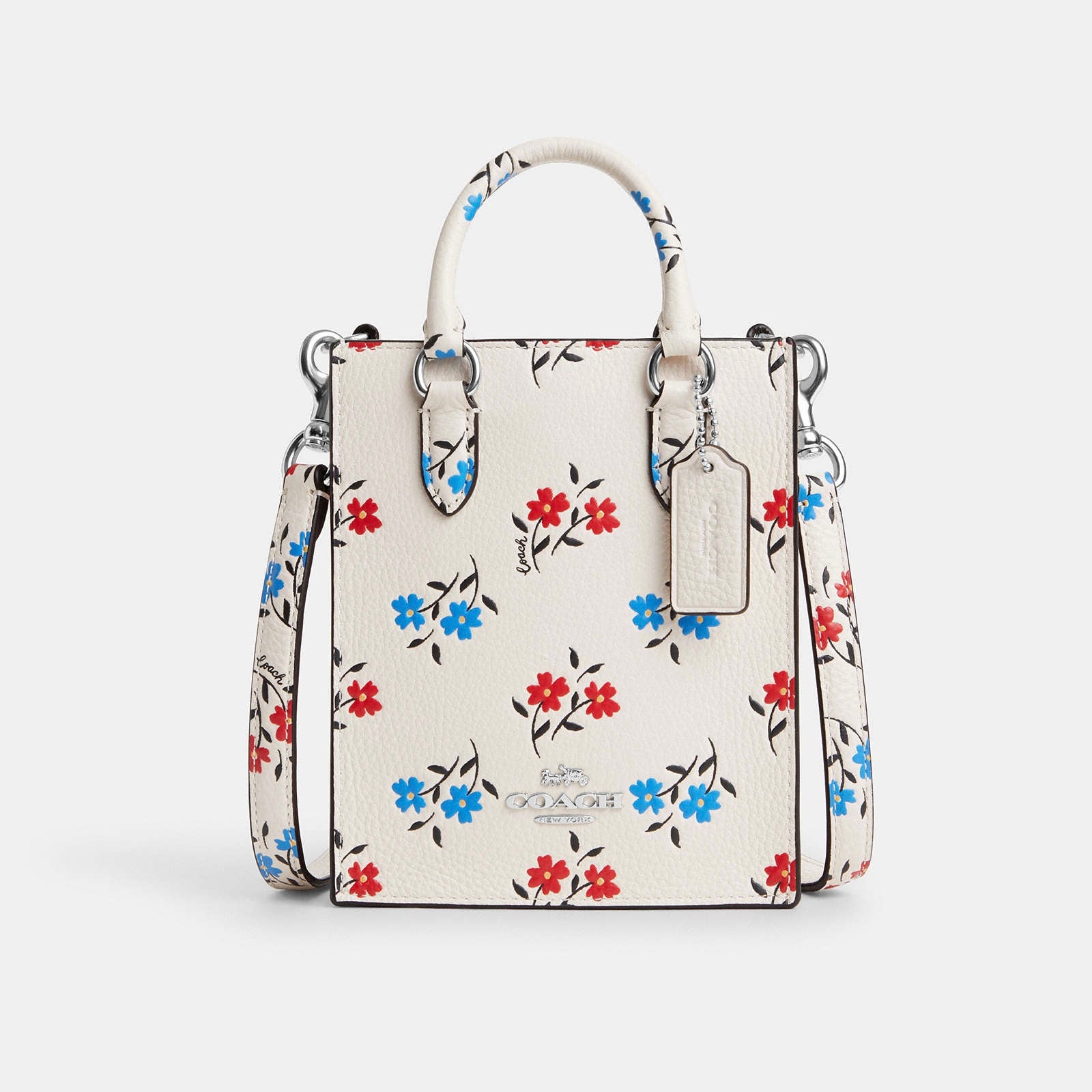 Coach Bolsa North South Mini Tote Print Floral *bajo pedido*