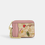 Coach Cartera Zip Card Case *bajo pedido*