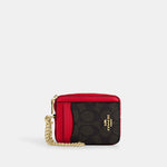 Coach Cartera Zip Card Case *bajo pedido*