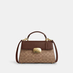 Coach Bolsa Eliza Top Handle with Leather Closure *bajo pedido*