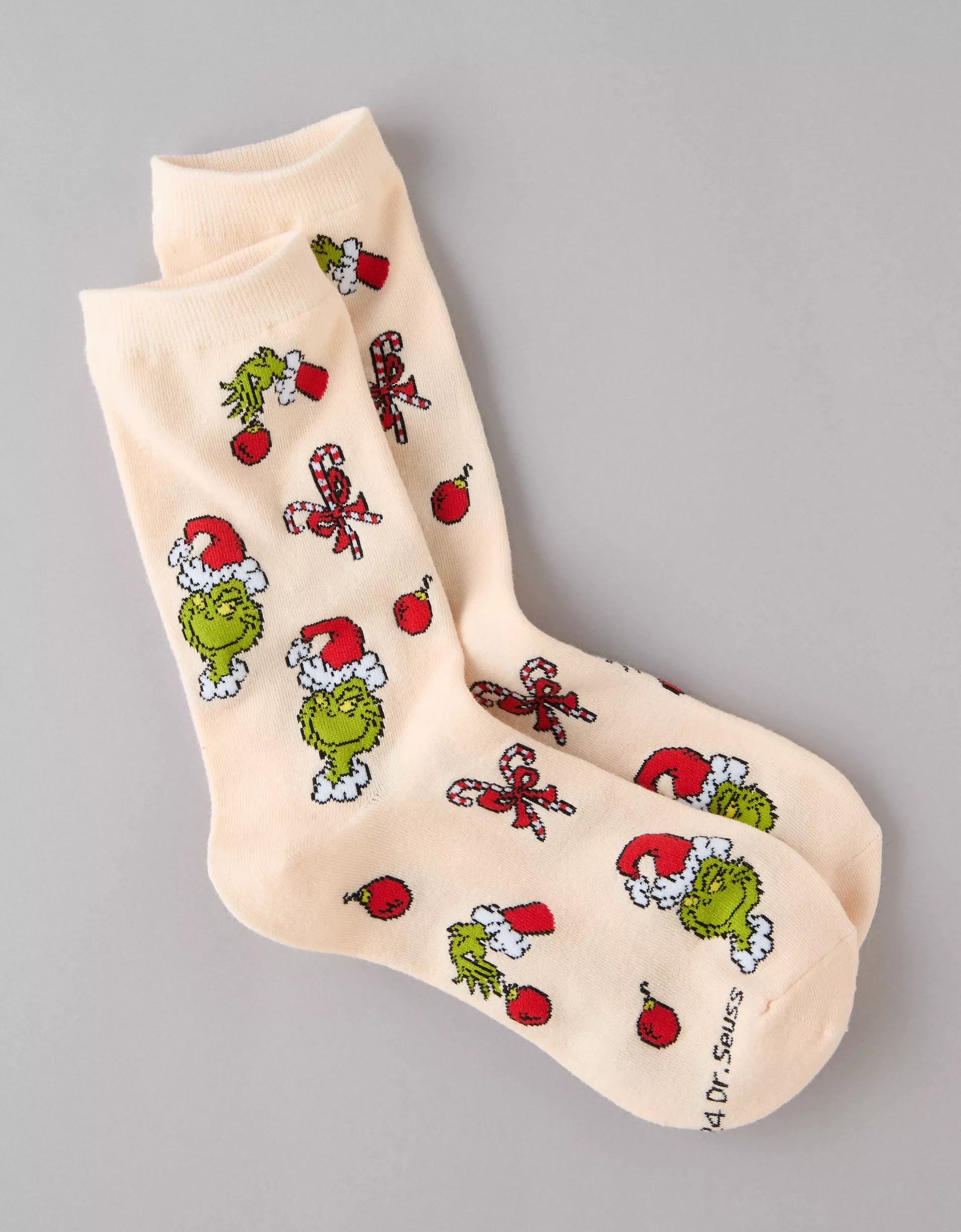 AE Grinch Holiday Crew Socks *bajo pedido*