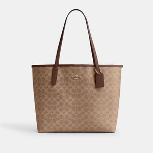 Coach Bolsa City Tote en Signature Canvas *bajo pedido*