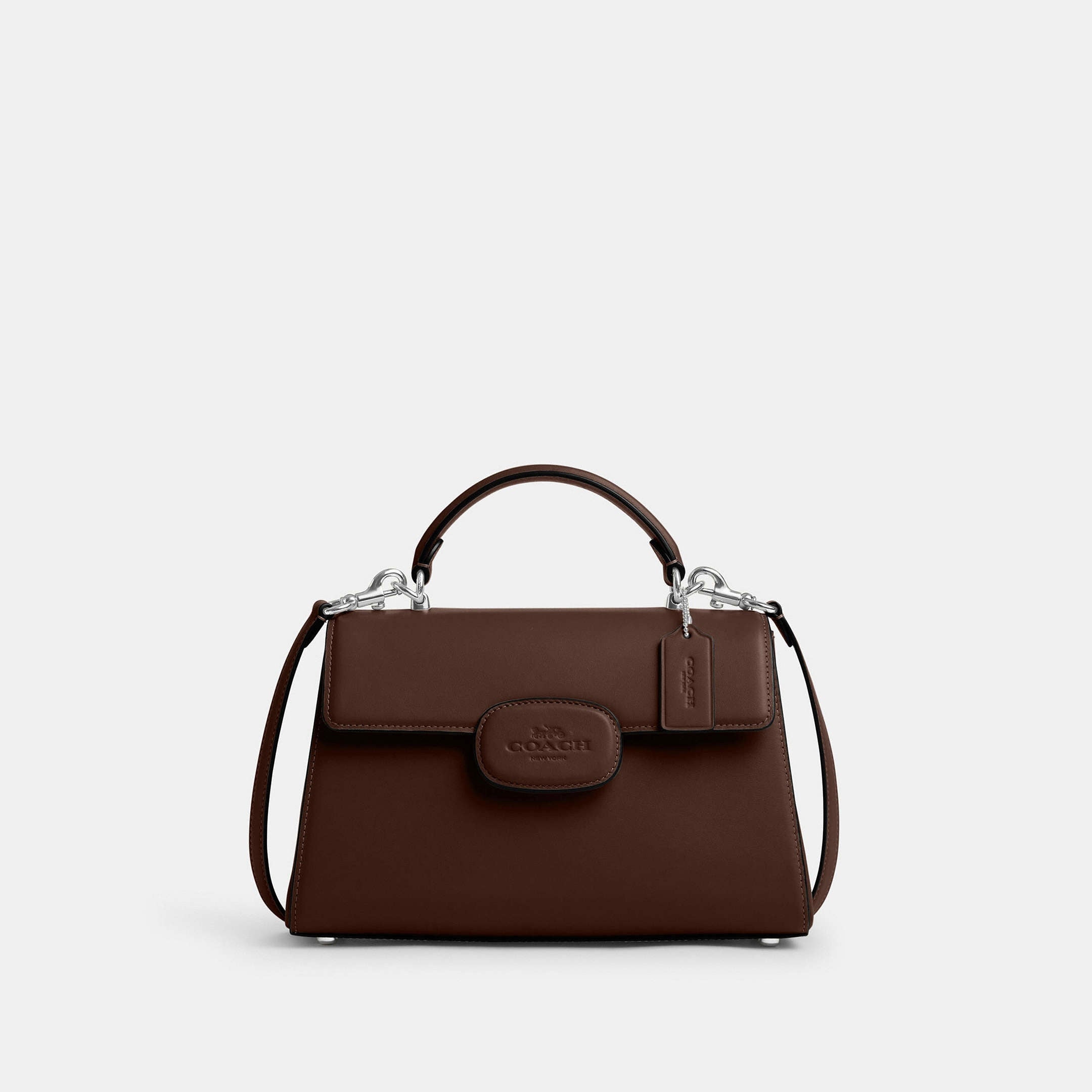 Coach Bolsa Eliza Top Handle with Leather Closure *bajo pedido*