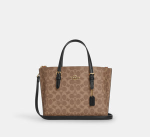 Coach Bolsa Mollie Tote 25 en Signature Canvas *bajo pedido*