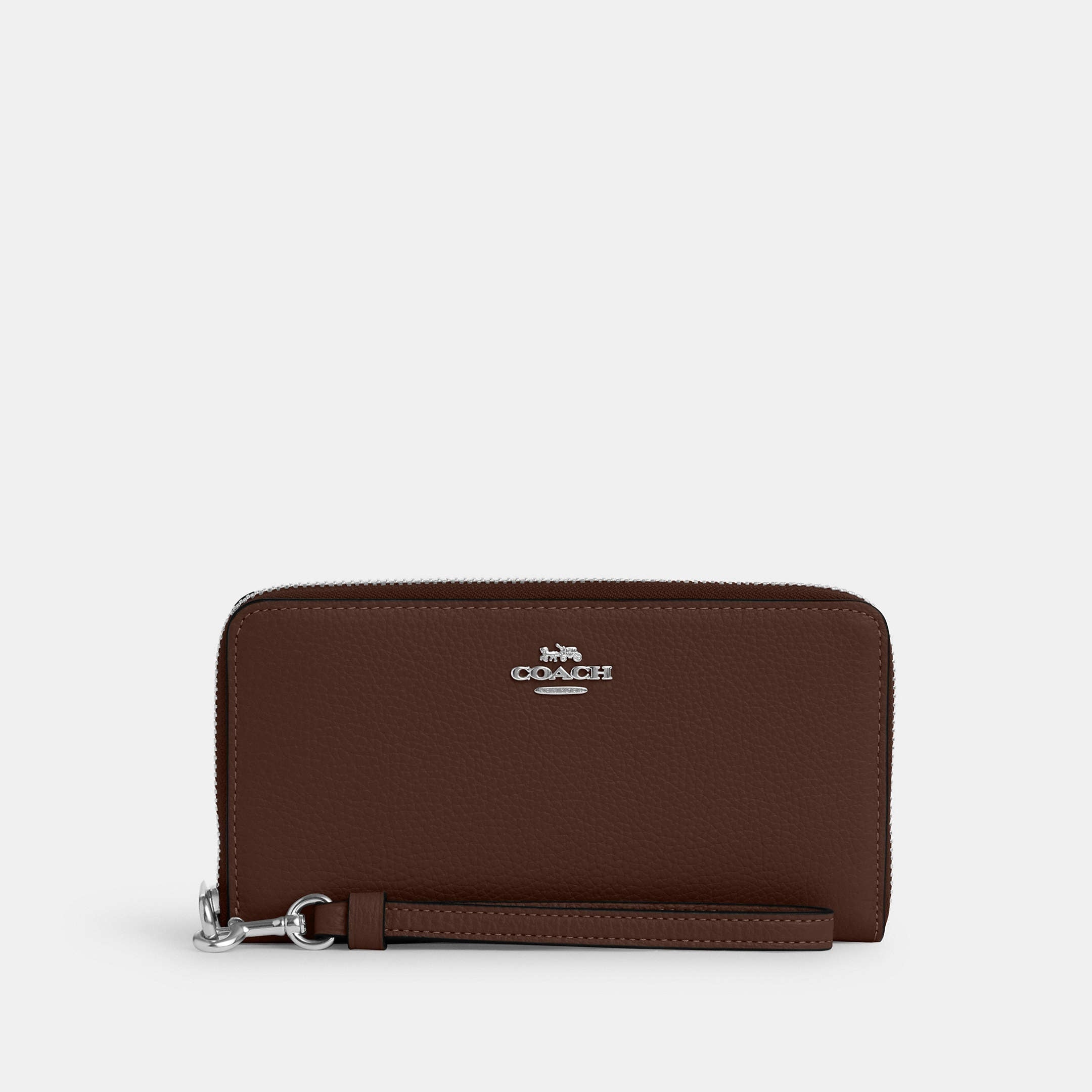 Coach Cartera Zip Around Wristlet Grande *bajo pedido*