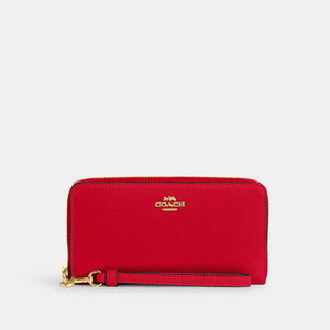 Coach Cartera Long Zip Around *bajo pedido*