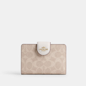 Coach Cartera Medium Corner en Signature Canvas *bajo pedido*