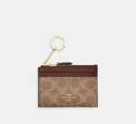 Coach Cartera Mini Skinny Id Case en Signature Canvas *bajo pedido*