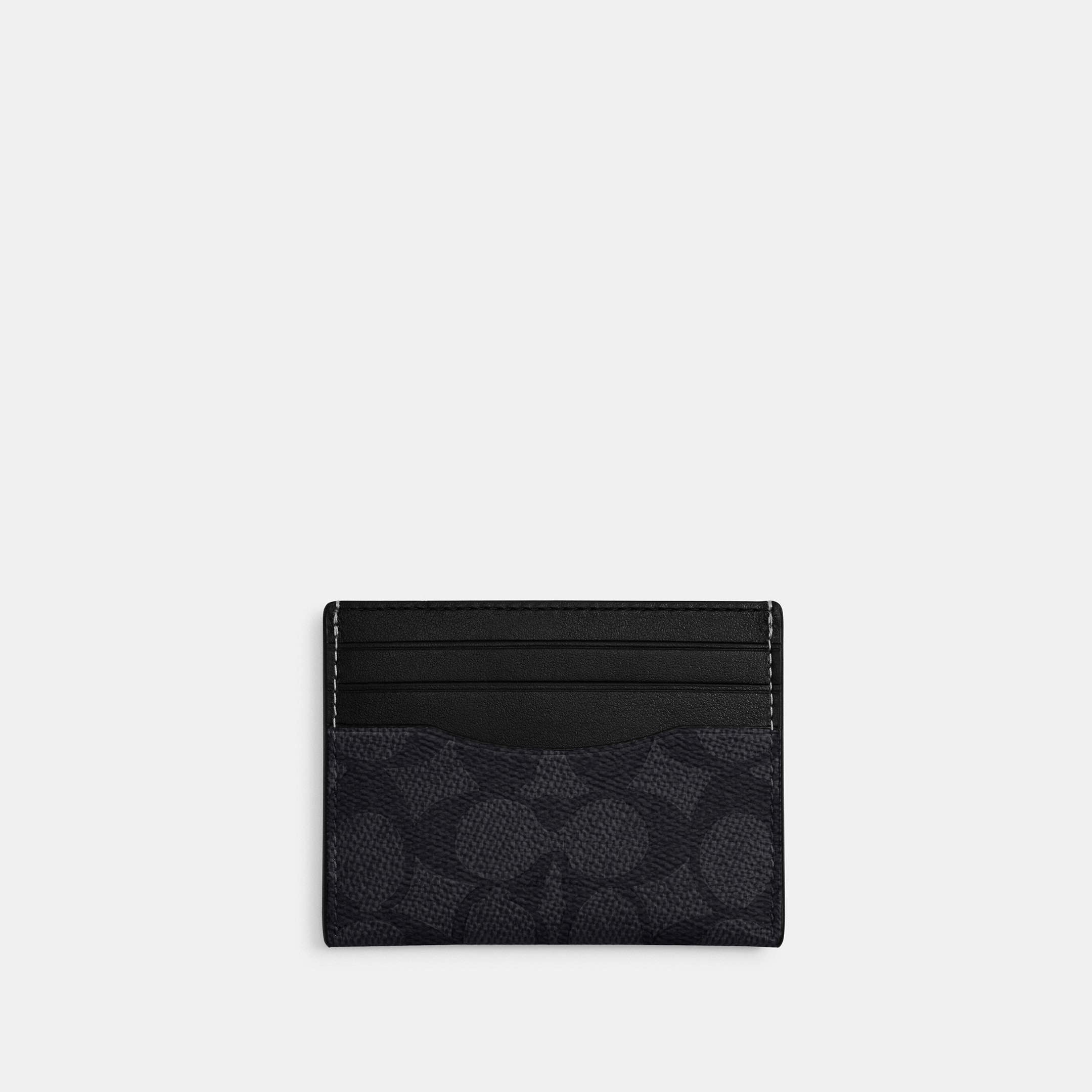 Coach Cartera Slim Id Card Case en Signature Canvas *bajo pedido*