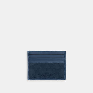 Coach Cartera Slim Id Card Case en Signature Canvas *bajo pedido*