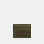 Coach Cartera Slim Id Card Case en Signature Canvas *bajo pedido*