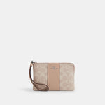 Coach Cartera  Wristlet en Signature Canvas *bajo pedido*