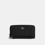 Coach Cartera Zip Around Wristlet Grande *bajo pedido*