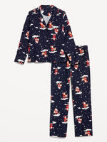 OLD NAVY PJ Set Santa Walnut *bajo pedido*