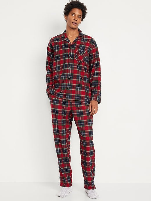 OLD NAVY PJ Set Hombre Navy Tartan *bajo pedido*