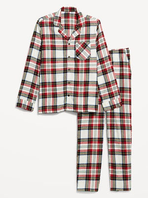 OLD NAVY PJ Set Hombre White Tartan *bajo pedido*