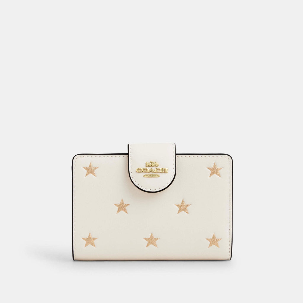 Coach Cartera Medium Corner Zip Estrellas *bajo pedido*