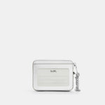 Coach Cartera Zip Card Case Metálica *bajo pedido*