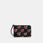 Coach Cartera Wristlet Corazón Bolt Print *bajo pedido*