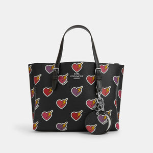 Coach Charm Espejo Corazón Bolt Print *bajo pedido*