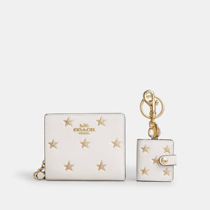 Coach Cartera Snap Wallet Boxed Set Estrellas *bajo pedido*