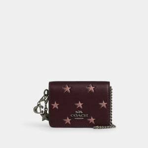 Coach Cartera Mini Con Cadena Boxed Set Estrellas *bajo pedido*