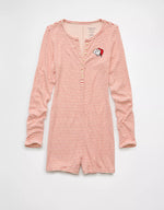 AE Peanuts Striped Plush Romper *bajo pedido*