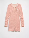 AE Peanuts Striped Plush Romper *bajo pedido*