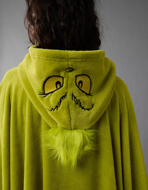 AE Grinch Fall Blanket Poncho *bajo pedido*