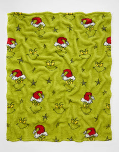 AEO Grinch Blanket *bajo pedido*