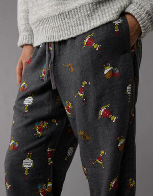 AE Grinch Flannel Lounge Pantalón  *bajo pedido*