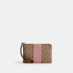 Coach Cartera  Wristlet en Signature Canvas *bajo pedido*