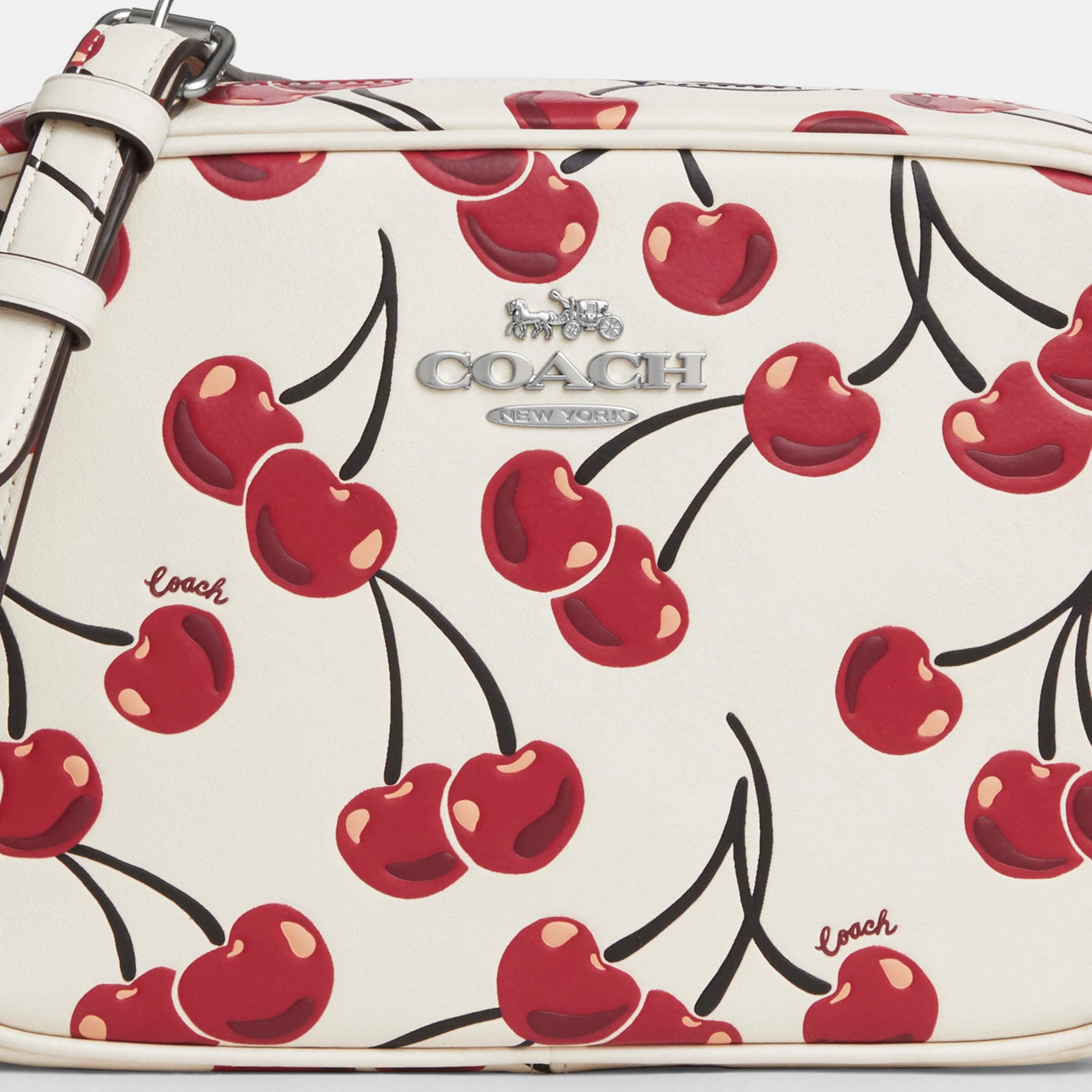 Coach Bolsa Jamie Camera Print Cherry  *bajo pedido*