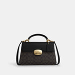 Coach Bolsa Eliza Top Handle en Signature Canvas *bajo pedido*