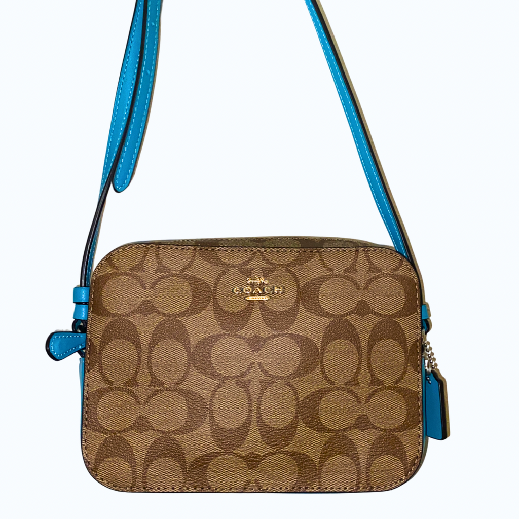 Coach Bolsa Mini Jamie en Signature Canvas