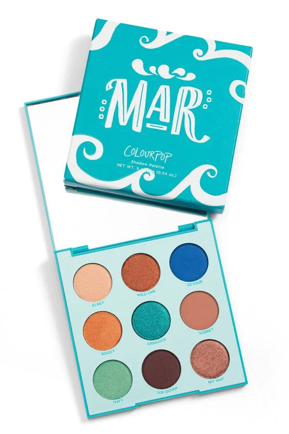 Colourpop Paleta de Sombras Mar