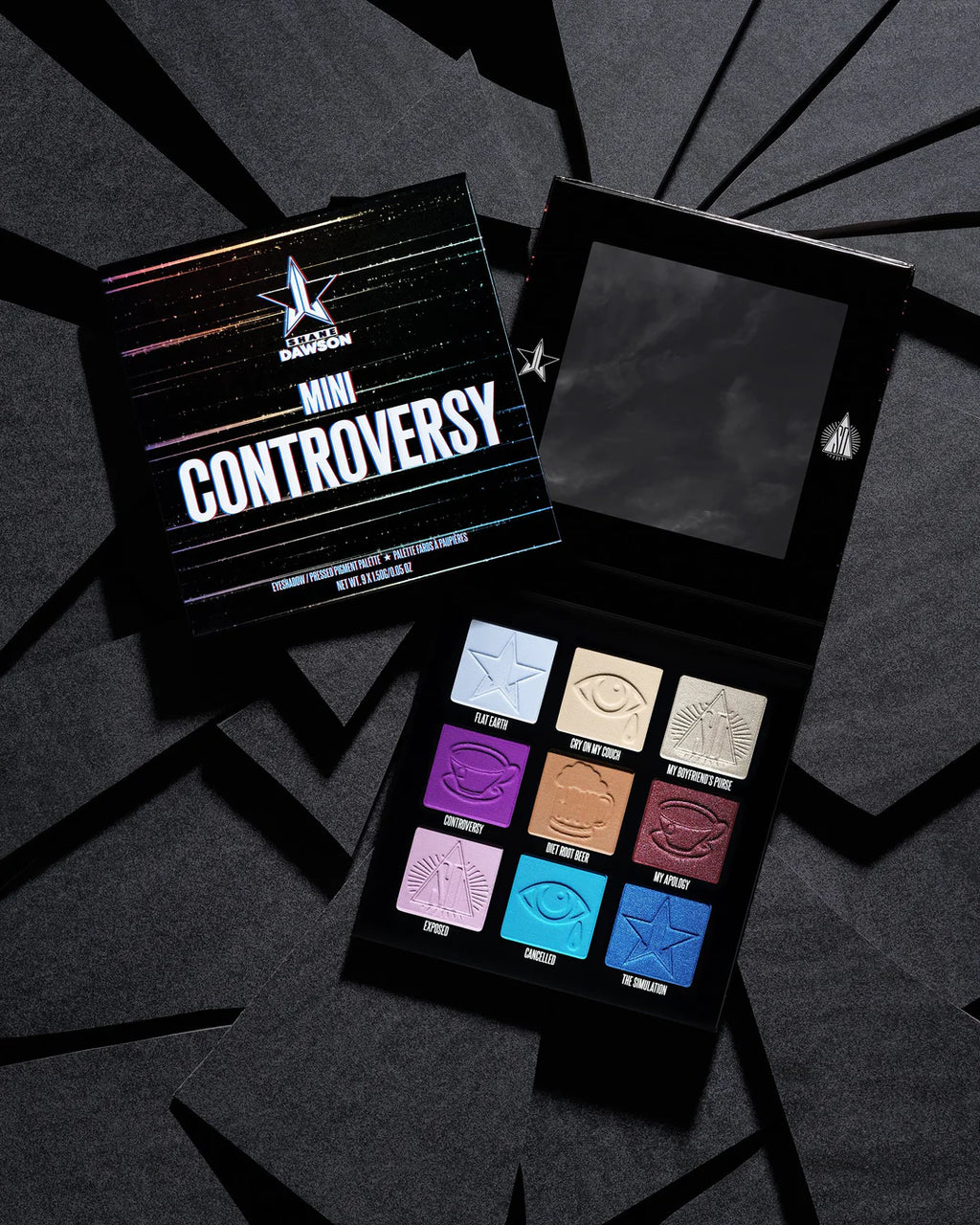 Jeffree Star Cosmetics x Shane Dawson Mini Controversy Paleta de Sombras